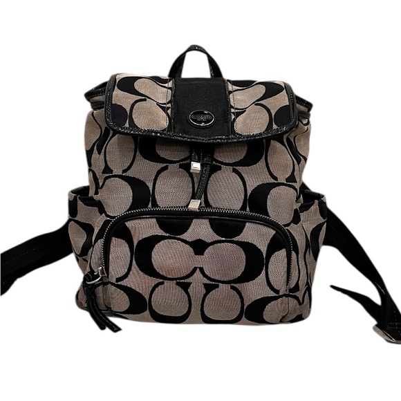 Coach Canvas Backpack - Picture 1 of 12